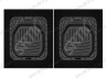 Универсальные глубокие резиновые коврики для Corved 1 (SRTK )