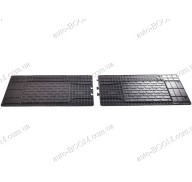 Коврики салона универсальные Twin (1550x450) на 2 и 3 ряд сидений (Stingray)
