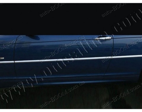 Молдинги дверей BMW 3 E46 98-06 6шт нерж (Omsaline)