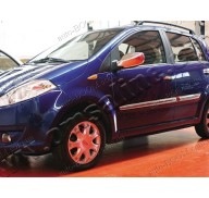 Молдинги дверей Chery Kimo 06- 4шт нерж (Omsaline)