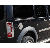 Молдинг под сдвижную дверь Ford Transit Connect 10-13 1шт нерж (Omsaline)