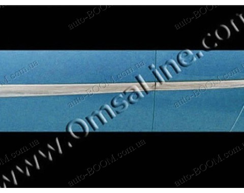 Молдинги дверей Opel Meriva A 03-10 4шт нерж (Omsaline)