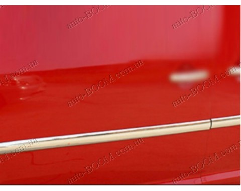 Молдинги дверей VW Caddy 3 04- 4шт нерж (Omsaline)