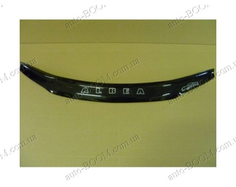 Дефлектор капота Fiat Albea 07-11 (Vip Tuning)