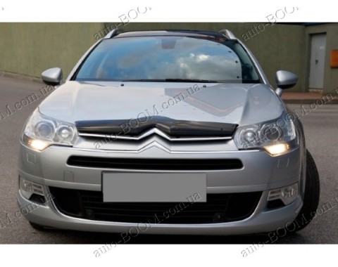 Дефлектор капота на Citroen C5 2 08- (Sim)