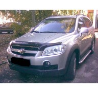 Дефлектор капота на Chevrolet Captiva 06-11 (Sim)