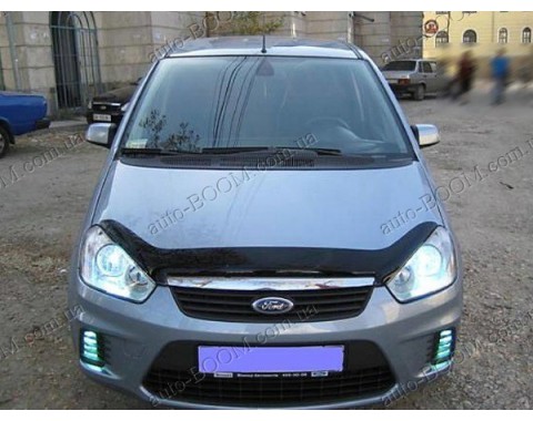 Дефлектор капота на Ford C-Max 07-10 (Sim)