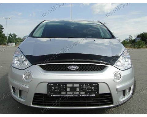 Дефлектор капота на Ford S-Max 06-10 (Sim)