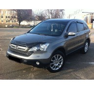 Дефлектор капота на Honda CR-V 3 06-10 (Sim)
