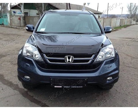 Дефлектор капота на Honda CR-V 3 10-12 (Sim)