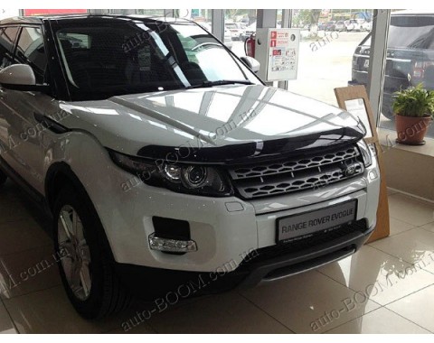 Дефлектор капота на Range Rover Evoque 11- (Sim)