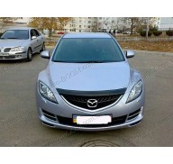 Дефлектор капота на Mazda 6 07-12 (Sim)