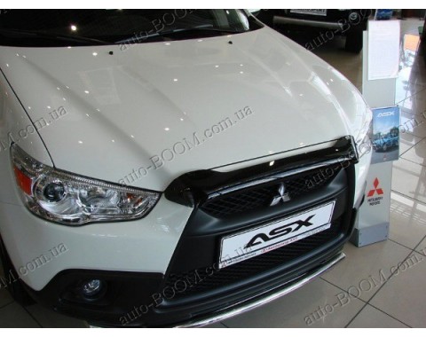 Мухобойка короткая на Mitsubishi ASX 10-12 (Sim)