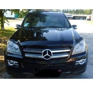 Дефлектор капота на Mercedes GL X164 06-12 (Sim)
