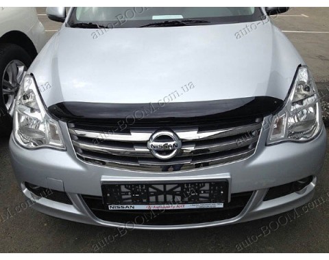 Дефлектор капота на Nissan Almera 12- (Sim)