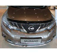 Дефлектор капота на Nissan Murano 2 08- (Sim)