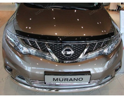 Дефлектор капота на Nissan Murano 2 08- (Sim)