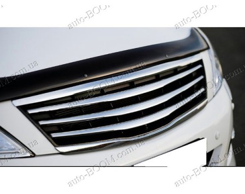 Дефлектор капота на Nissan Teana 08-13 (Sim)