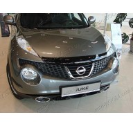 Дефлектор капота на Nissan Juke 10- (Sim)