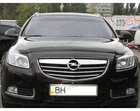 Дефлектор капота на Opel Insignia 08- (Sim)