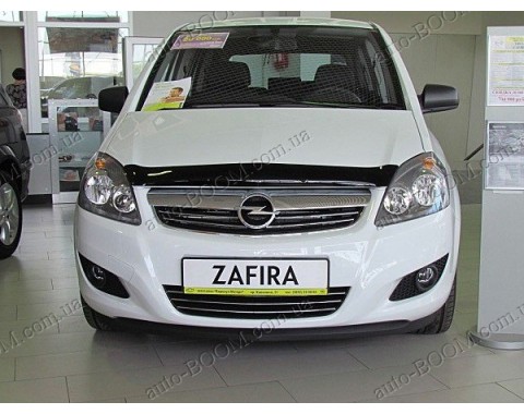 Дефлектор капота на Opel Zafira B 05- (Sim)