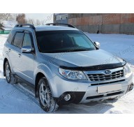 Дефлектор капота на Subaru Forester 3 07-12 (Sim)