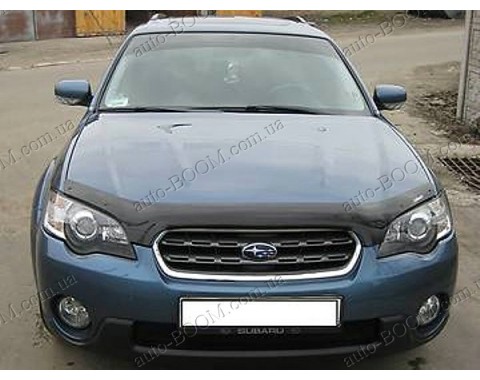 Дефлектор капота на Subaru Legacy 4 04-06 (Sim)