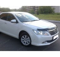 Дефлектор капота на Toyota Camry 50 11-14 темная (Sim)