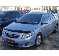 Дефлектор капота на Toyota Corolla 10 06-12 (Sim)