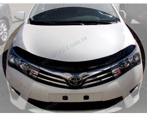 Дефлектор капота на Toyota Corolla 11 12- (Sim)