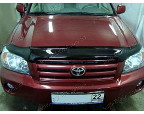 Дефлектор капота на Toyota Highlander 01-07 (Sim)