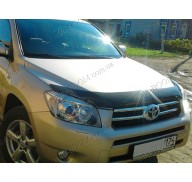 Дефлектор капота на Toyota RAV4 3 05-10 (Sim)