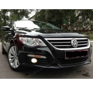Дефлектор капота на VW Passat CC 08-12 (Sim)