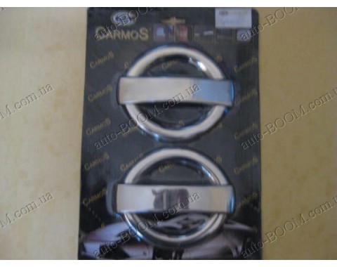 Накладки на ручки (нержавейка)  Fiat Doblo 00-10