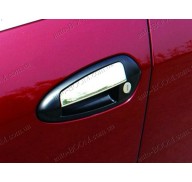Накладки на ручки (нержавейка)  Fiat Linea 07-