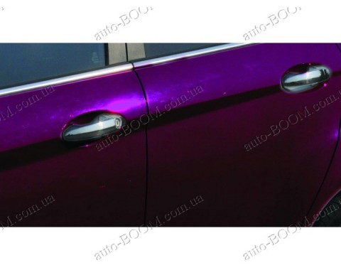 Накладки на ручки (нержавейка)  Ford Fiesta 6 08- 4шт