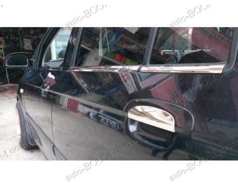 Накладки на ручки (нержавейка)  Hyundai Getz 02-11