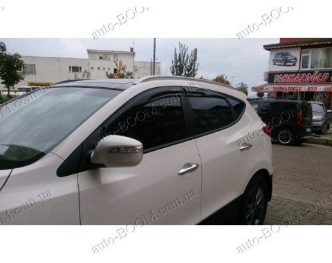 Накладки на ручки (нержавейка)  Hyundai ix35 10-