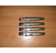 Накладки на ручки (нержавейка)  Mercedes ML W163 97-05