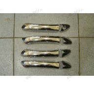 Накладки на ручки (нержавейка)  Mercedes E W211 02-09