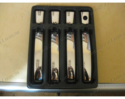 Накладки на ручки (нержавейка)  Nissan Navara 3 05-14