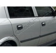 Накладки на ручки (нержавейка)  Opel Astra G 97-04