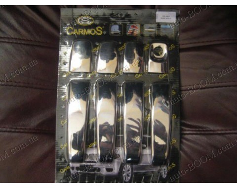 Накладки на ручки (нержавейка)  Opel Vivaro 01-14 4шт