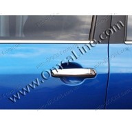 Накладки на ручки (нержавейка)  Peugeot 307 01-11