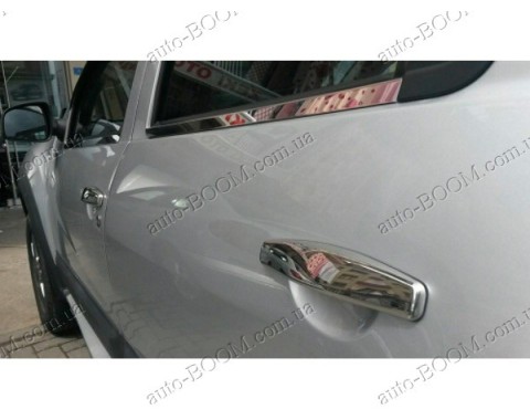 Накладки на ручки (нержавейка)  Renault Duster 10-