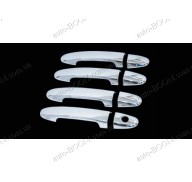 Накладки на ручки (пластик) Hyundai Santa Fe 06-12