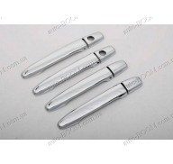 Накладки на ручки (пластик) Mitsubishi Outlander 03-06