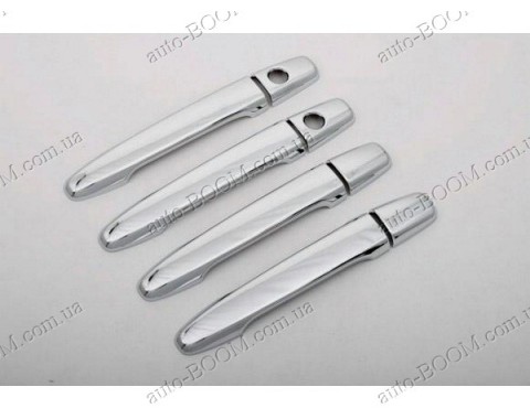 Накладки на ручки (пластик) Mitsubishi Outlander 03-06