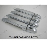 Накладки на ручки (пластик) Nissan Tiida 04-14