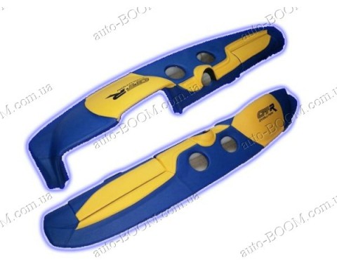 Накладка на торпеду ВАЗ 2106 желто - синяя GTR (Probass)